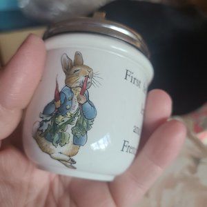 Peter Rabbit Wedgwood Egg Coddler with lid